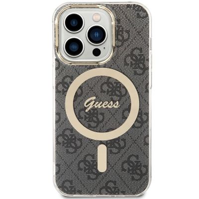 2. Guess IML 4G MagSafe case for iPhone 15 Pro - black