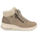 30. Beige waterproof leather ankle boots for women – Rieker L7701-24