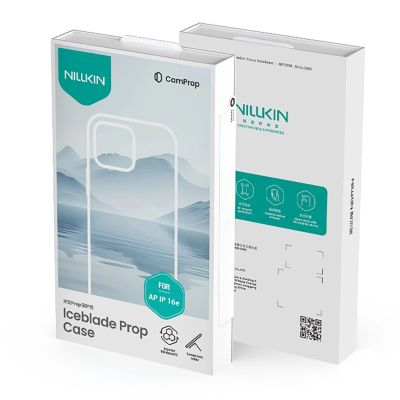 12. Nillkin Iceblade Prop Magnetic Case with Camera Cover and Stand for iPhone 16e / 17e - Green