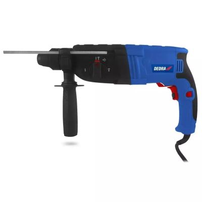 DEDRA 900W DED7850 SDS PLUS Hammer Drill 0-1300 RPM, 4 functions, case