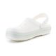 3. CROCS CROCBAND WHITE/SERENE GREEN 11016-1YL