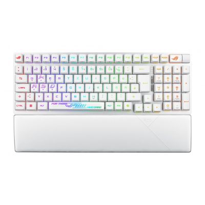 3. Asus ROG Strix Scope II 96 RX Wireless WHT keyboard