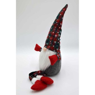 19. DECORATIVE ELMON 30+20CM GREEN RED TREAD