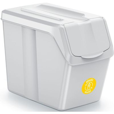 9. GARBAGE BINS 20 L SORTIBOX SET 3 PCS. GREY