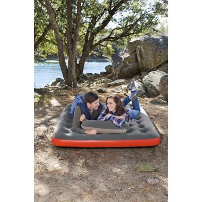 7. Bestway 67703 Air Mattress Single Mattress Black, Red Unisex