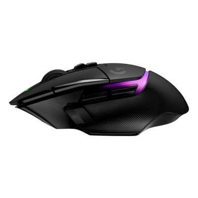 12. Logitech G G502 X Plus Gaming Mouse Right Side RF Wireless Optical 25600 DPI