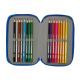 6. FC Barcelona pencil case with equipment triple filled pencil case 37 pcs 412648857
