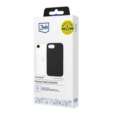 11. 3mk Fortis MagCase for iPhone 16e / 17e - black
