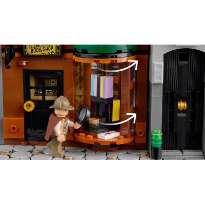 7. LEGO ICONS 10351 Sherlock Holmes: Book nook