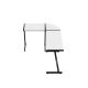 20. Huzaro Hero 6.0 White Gaming Desk