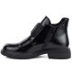 7. Women's black patent leather ankle boots M.Daszyński MR2501