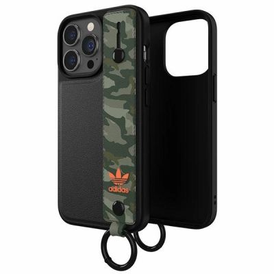7. Adidas OR Hand Strap Case iPhone 13 Pro /13 6.1" black-green/black-green 47111