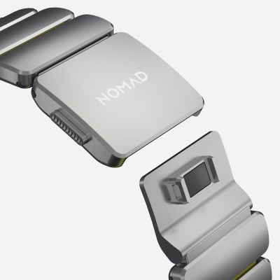 6. Nomad Stratos Band Natural Titanium