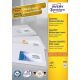 2. Avery 3666 Self-Adhesive Labels Rectangle Permanent White 6500 pcs.