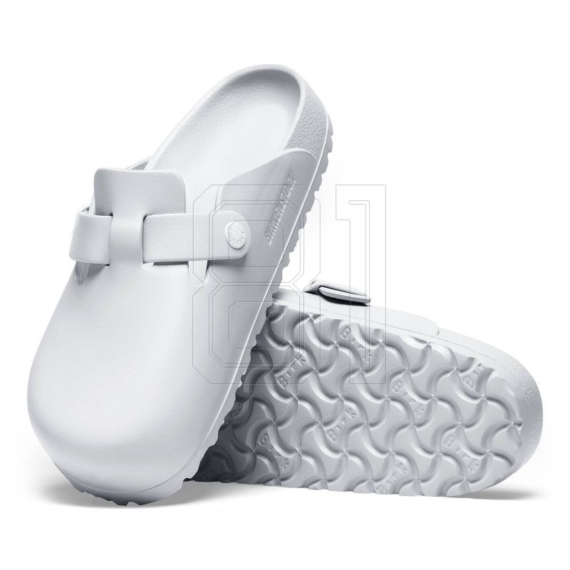 5. Birkenstock Boston Essentials EVA White Medical Regular Wide Flip-Flops (1002315)