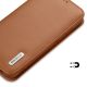 5. Dux Ducis Hivo Samsung Galaxy S25 Edge Case with Flip and RFID Protection - Brown
