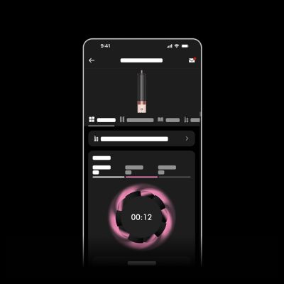 25. DYSON Airwrap Pink Hair Curler