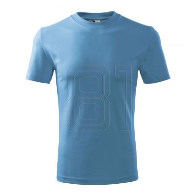 7. Mafini Heavy U MLI-11014 azure T-shirt