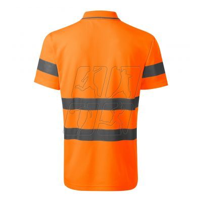 2. Rimeck HV Runway M polo shirt MLI-2V998 fluorescent orange