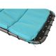 5. LIZBONA ROCKING CHAIR SWING WITH UMBRELLA 190X117X195CM GREY TURQUOISE