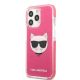 2. Karl Lagerfeld Choupette Head case for iPhone 13 Pro Max - fuchsia
