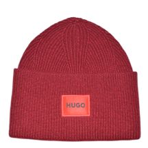 Hugo Boss Beanie Wool Winter Hat Red - 50496011-604