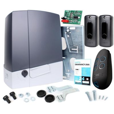 CAME BXV 4 SAFE ATOMO kit (TOP remote controls) for 400kg sliding gates
