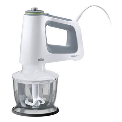 3. BRAUN MultiMix 5 Hand Mixer HM 5137WH, 750W, SmartMix, White