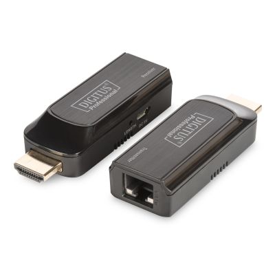 5. Mini HDMI Extender up to 50m over Cat.5e/6/7 FHD1080p 60Hz HDCP 1.2 with audio (kit)