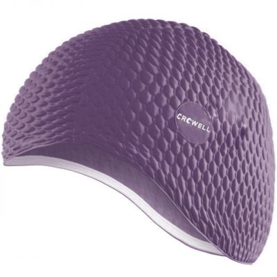 3. Crowell Java bubble swim cap, purple, col.3