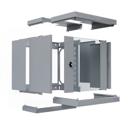 3. EFB Elektronik WGX-1206GR.G1 12U Rack Wall Mounted Cabinet Gray
