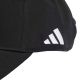 4. Adidas Real Madrid Cap Black and White KQ9575