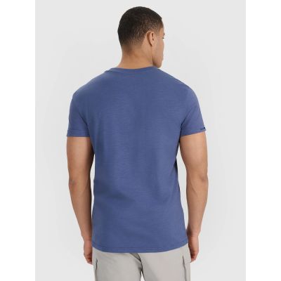 2. Men's regular plain T-shirt 4F 4FRSS25TTSHM3041-32S