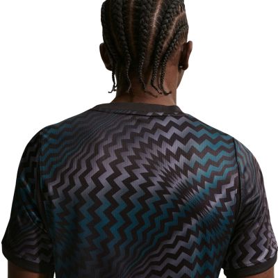 4. Nike Dri-Fit Gardien VI Goalkeeper Men's T-Shirt Black, Blue, Gray HV8301 010