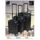 16. SET OF 3 SUITCASE 18/22/26 INCHES BLACK SLAZENGER