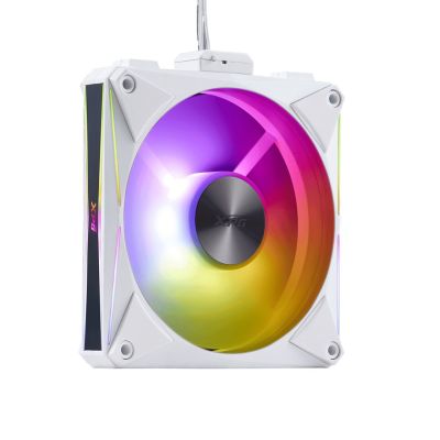 3. XPG HURRICANE MAG 120 Fan (120mm ARGB PWM Fan 4 pcs.) WH Retail Sale
