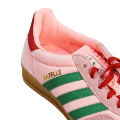 7. Adidas Gazelle Indoor Women's Shoes W Pink Velvet - JI2713