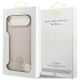 8. Guess Grained Strass Logo MagSafe iPhone Air Case - Pink