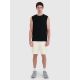 4. Men's tank top regular plain 4F 4FWMM00TSLEM125-20S