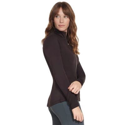 2. Skechers Go Flex Harmony Full Zip Jacket JA501-BRCT Brown L