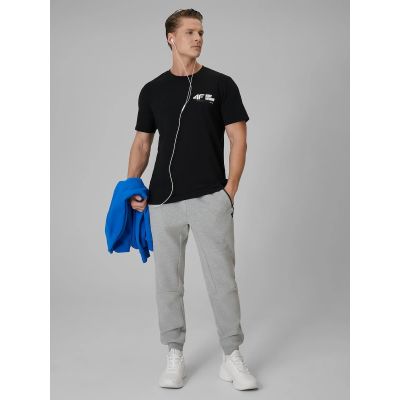 4. Men's regular plain T-shirt 4F 4FRSS26TTSHM3992-20S