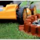 24. GARDEN PALISADE LAWN EDGE 405CM IPAL 7 TERRACOTTA