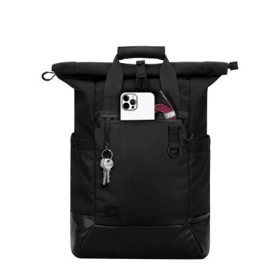 6. Rivacase Dijon 39.6 cm (15.6") Backpack Black