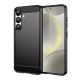 Carbon Case Flexible Silicone for Xiaomi Redmi Note 14 Pro 4G - Black