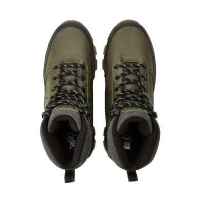 2. Lee Cooper Men's Winter Khaki Insulated Sneakers