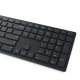 9. Dell Pro KM5221W - QWERTZ Keyboard and Mouse Set - German - Black