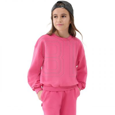 4. 4F F1479 Jr sweatshirt 4FJWSS25TSWSF1479 54S