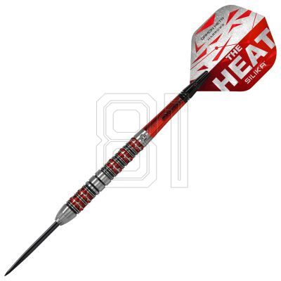3. Harrows The Heat Damon Heta 3 90% steeltip darts