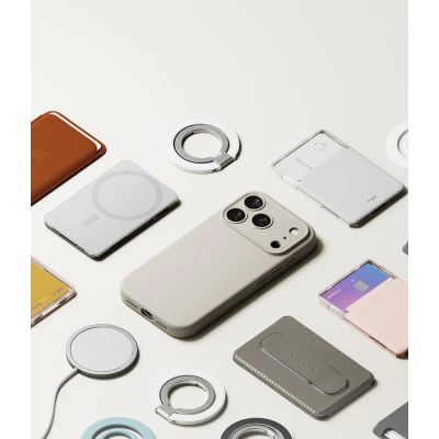 9. Ringke Silicone MagSafe Case for iPhone 18 Pro Max - Beige
