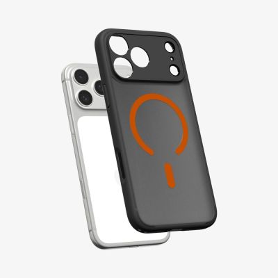 5. Spigen Ultra Hybrid MagSafe Case for iPhone 17 Pro - Black and Orange